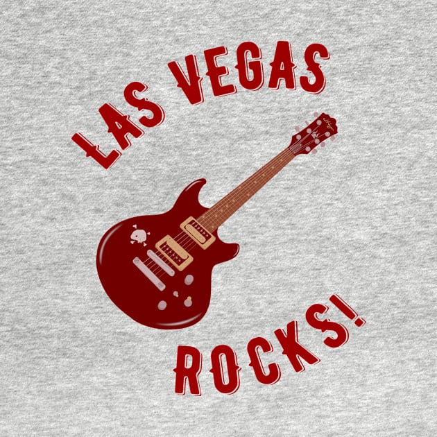 Las Vegas Rocks! by MessageOnApparel